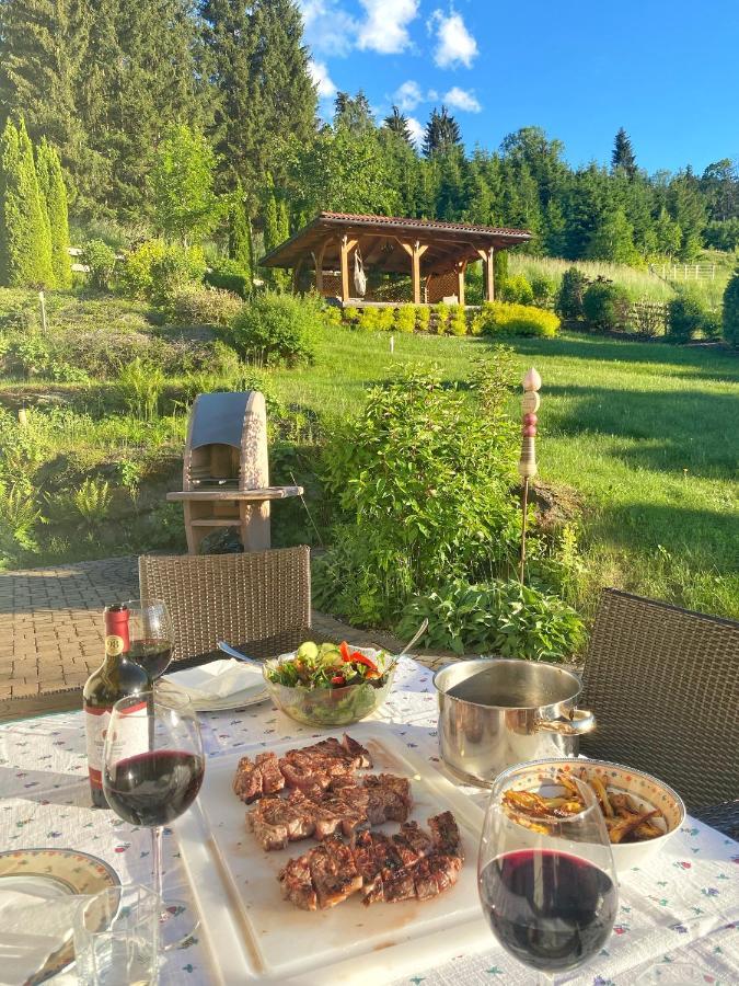 Ferienhaus Schaller Am Galsterberg Pruggern Bagian luar foto