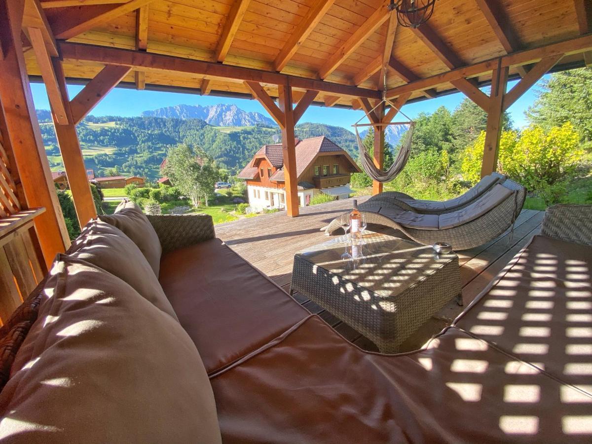 Ferienhaus Schaller Am Galsterberg Pruggern Bagian luar foto